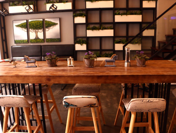 北欧风格甜品店装修实景图 | Fresh甜品