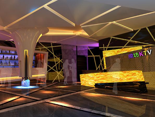 300㎡时尚KTV装修设计 | 魔坊KTV