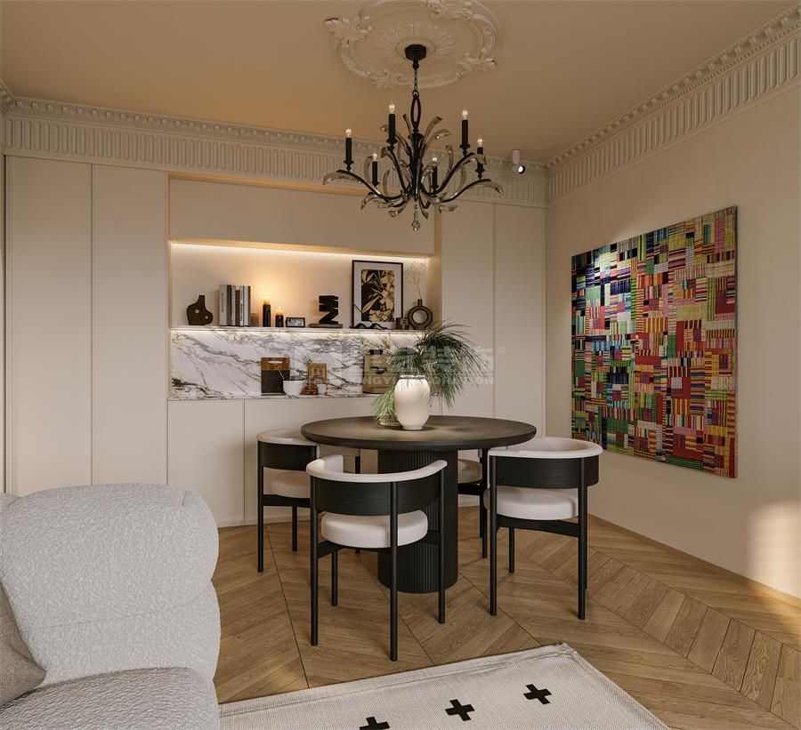 90平的法式也很香(图5)