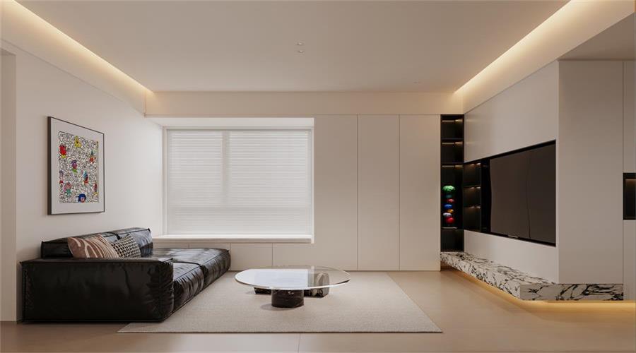 80的时尚黑白空间