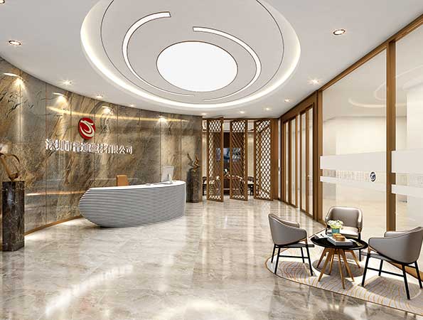 670平米磁材公司办公室装修设计 | 晋通磁材 670平米磁材公司办公室装修设计 | 晋通磁材