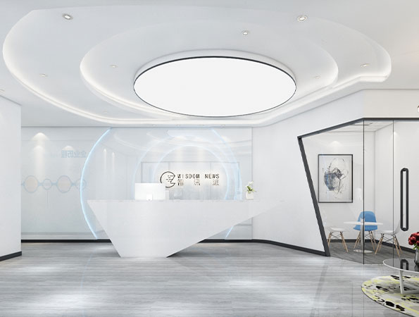 400平米科技信息公司办公室装修设计 | 智讯派科技