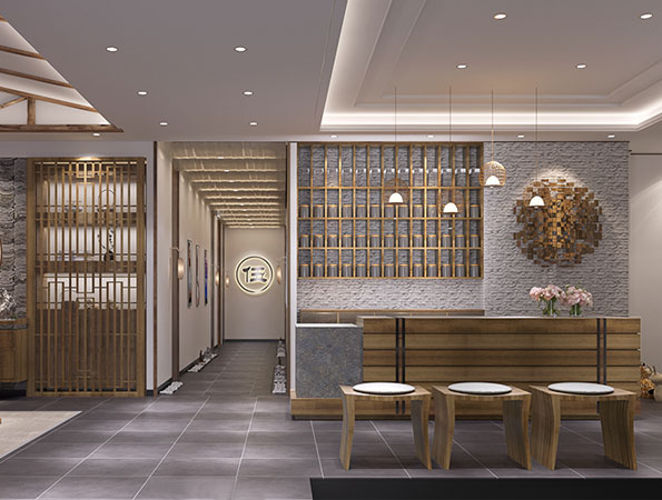 中式养生馆装修效果图-舒扶堂 中式养生馆装修效果图-舒扶堂