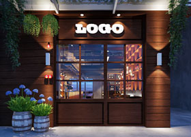 60平米清吧装修效果图-萝岗啤酒 60平米清吧装修效果图-萝岗啤酒