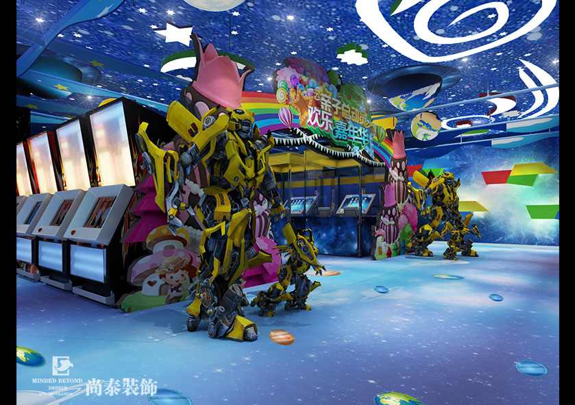 1200㎡左右游乐园装修设计 | 西乡游乐园 1200㎡左右游乐园装修设计 | 西乡游乐园