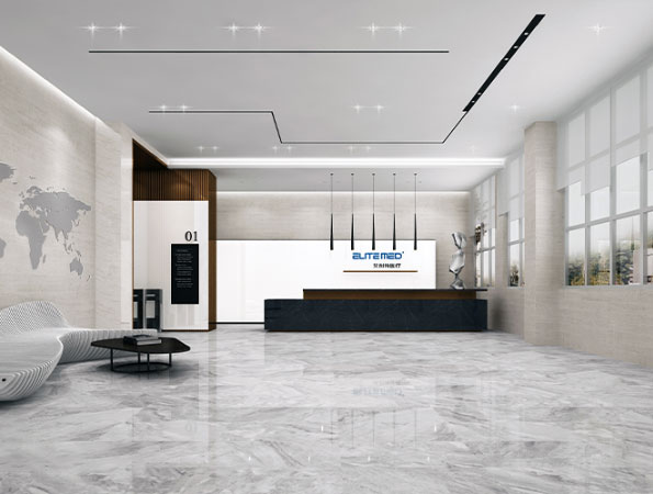 6000㎡医疗科技公司办公室展厅装修设计